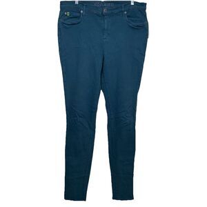 Second Yoga Jeans Green Size 34 Long Skinny Magasinons A La Canadienne